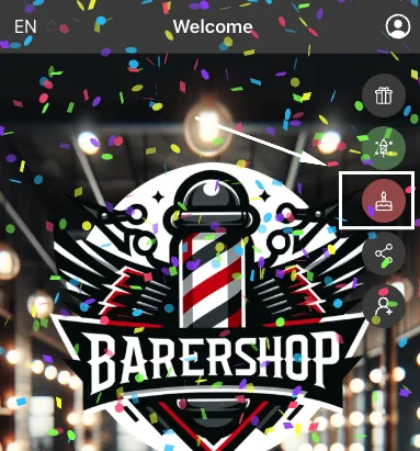 Födelsedagsbonus i salongens app
